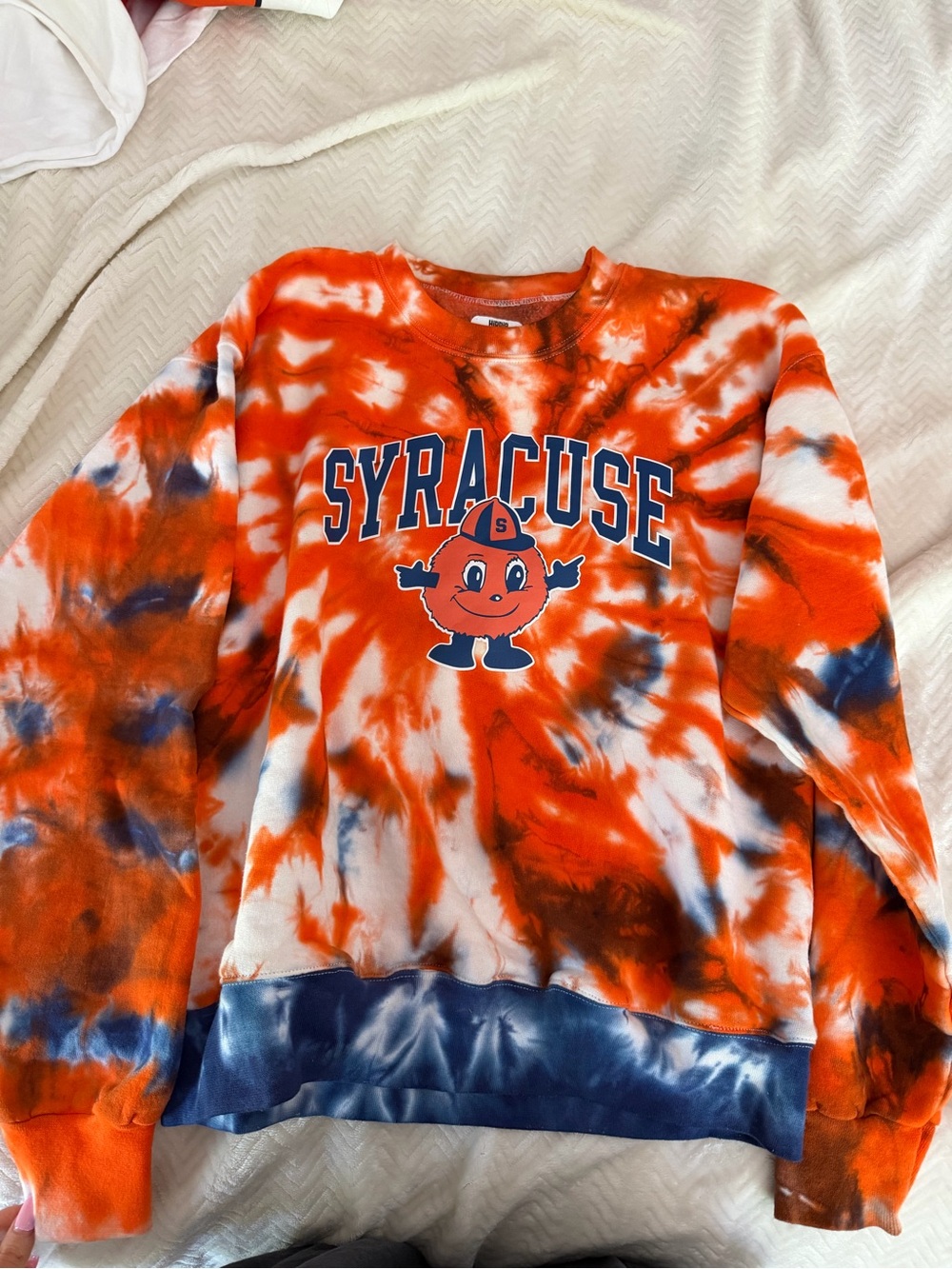 Syracuse Tie-Dye Crewneck Sweatshirt
